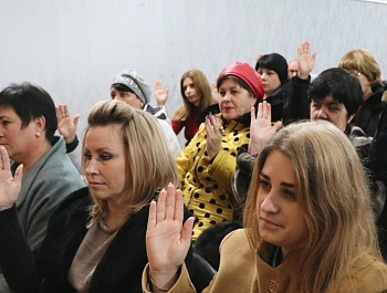 Андрей Борисович Гиря вступил в должность главы